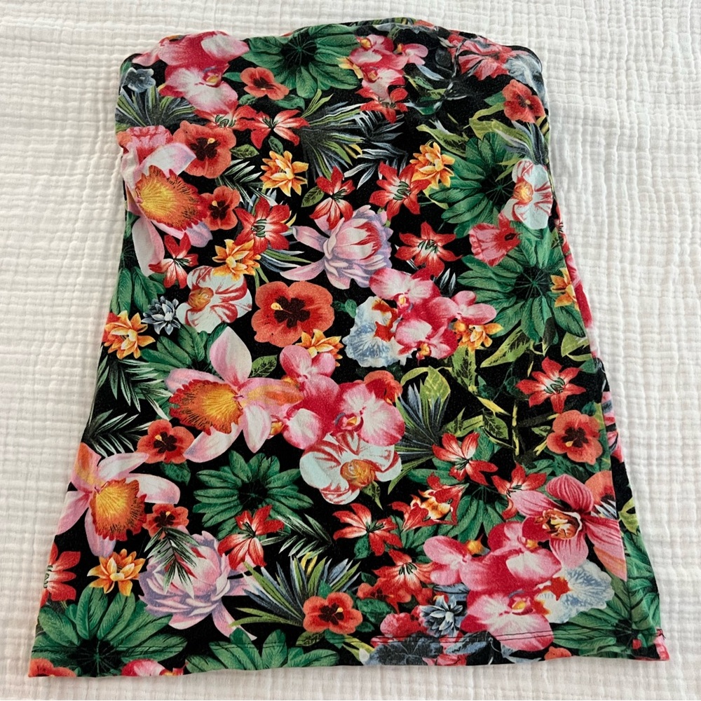 Flower Tube Top